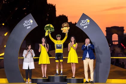 Inolvidable: Egan Bernal, vencedor en el Tour de Francia de 2019; después llegarían los peores momentos