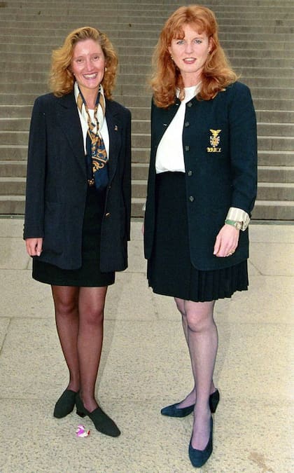 Inseparables. Durante nueve años, la relación entre Jane Andrews y Sara Ferguson fue tan simbiótica que Jane comenzó a vestirse y a actuar como su jefa.