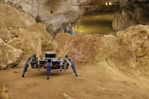 Desarrollan un robot autónomo para escanear cuevas subterráneas