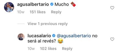El divertido ida y vuelta entre Albertario y Alario en el Instagram del futbolista