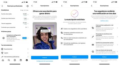 Instagram habilitó las suscripciones en la Argentina: permitirá a los creadores de contenido ofrecer publicaciones exclusivas para su club de fans