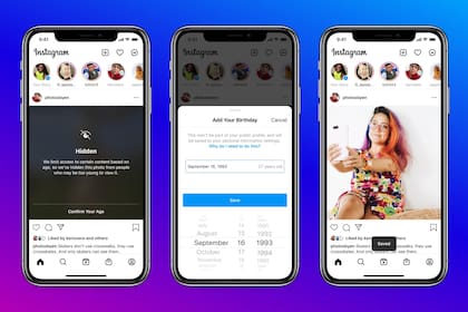 Instagram pedirá una comprobación de edad al ver un contenido oculto, una notificación que aparecerá en las cuentas de usuario que no hayan informado este dato