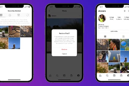 Instagram permite restaurar publicaciones y Stories eliminadas dentro de los primeros 30 días