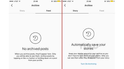 Instagram podría incorporar el archivo de publicaciones