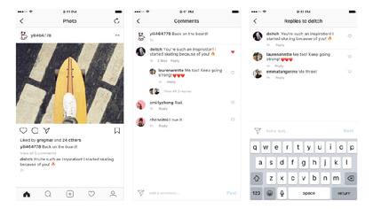 Instagram también implementó cambios en la aplicación en línea con el rediseño de Facebook