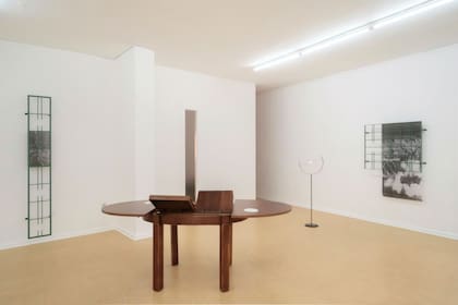 Instalación de Adriana Arroyo en la galería KM, en Berlín (2017)