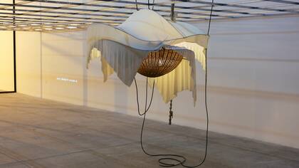 Instalación de David Douard en Barro