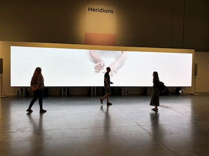 Instalación de Silvia Rivas en Meridians