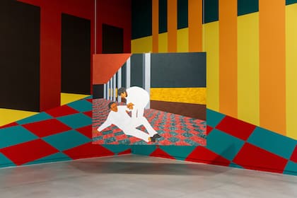 Instalación inmersiva de Leila Tschopp en "Tramoya"