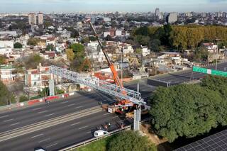 Dos autopistas en la Ciudad estarán cerradas al tránsito hasta la tarde