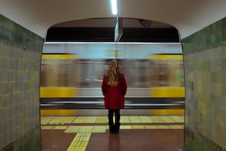 En el Día Mundial de la Fotografía, se inauguró una muestra en una estación del subte