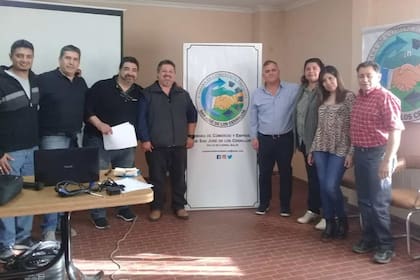 Integrantes de la Cmara de Comercio de Cerrillos