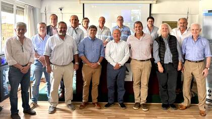 Integrantes de la nueva Comisión Directiva