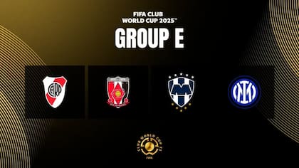 Integrantes del Grupo E del Mundial de Clubes.
