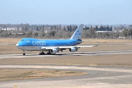 La droga fue descubierta en un vuelo de carga de KLM
