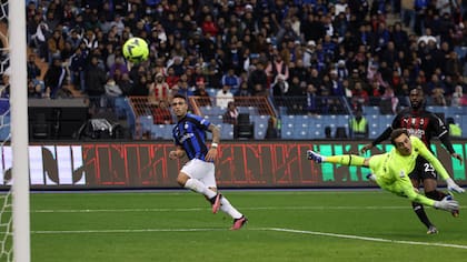 Inter le ganó a Milan los dos partidos de este año, uno por la final de la Supercopa de Italia