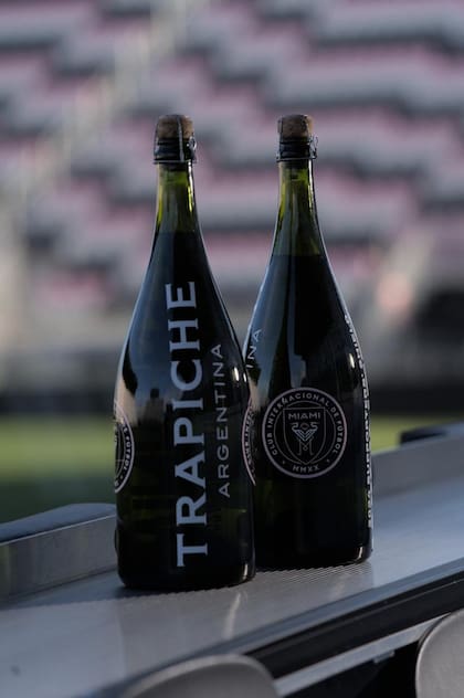 Inter Miami celebró el título con Bodega Trapiche.