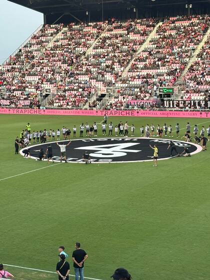 Inter Miami CF., homenajeó a Lionel Messi tras ganar la Copa América.