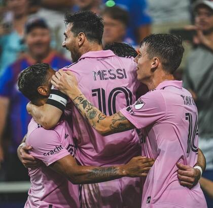 Inter Miami le ganó a Cincinnati (Instagram @leomessi)