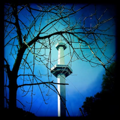 La torre de Interama, con sus 200 metros, llegó a ser la más alta de Buenos Aires.