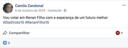 Intercambiaban frases de la vida cotidiana con opiniones políticas