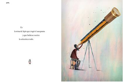 Interior de El infinito