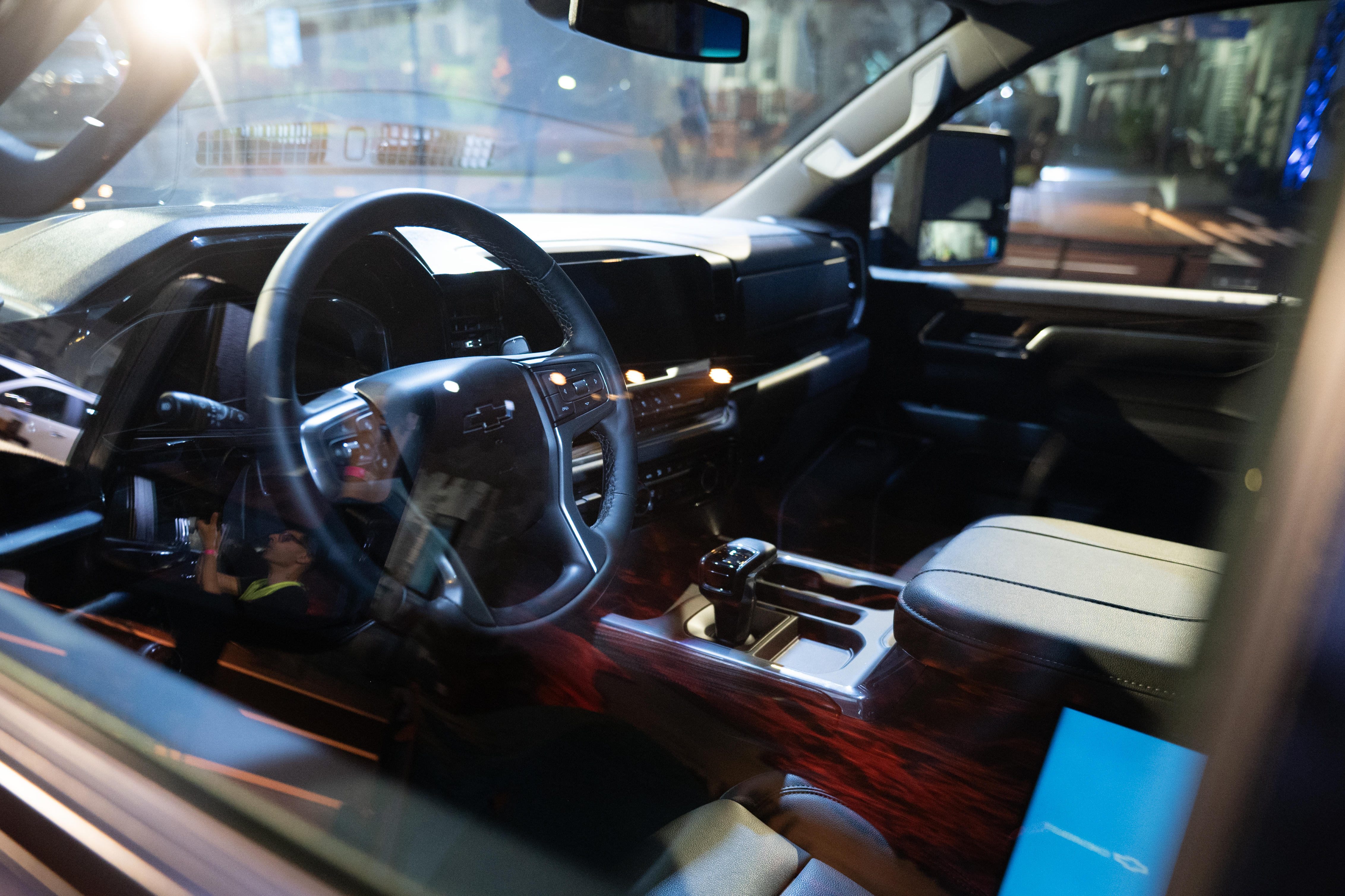 Interior de la Silverado