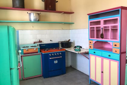 Interior de la casa donde vivió Quinquela