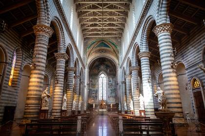 Interior de la Catedral de Orvieto.