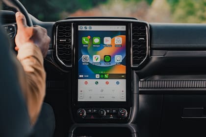 Interior de la Ford Ranger