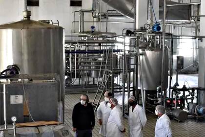 Interior de la planta de la empresa