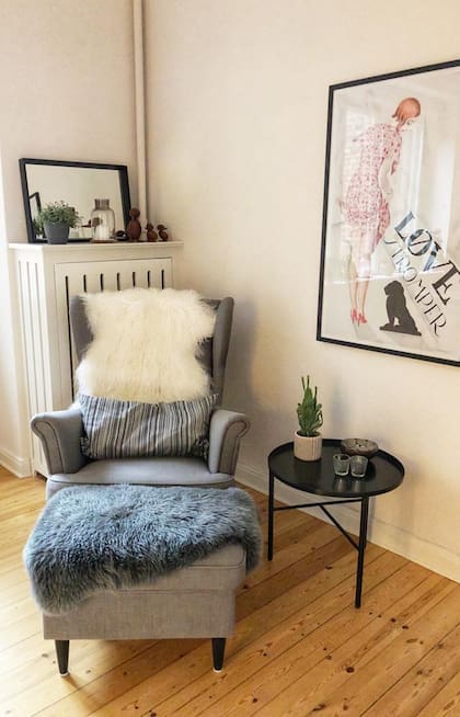 Interior de una casa en Copenhague.