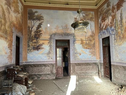 Interior de una de las casas visitadas por Guillermo Srodek-Hart