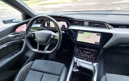 Interior del Audi e-tron Sportback