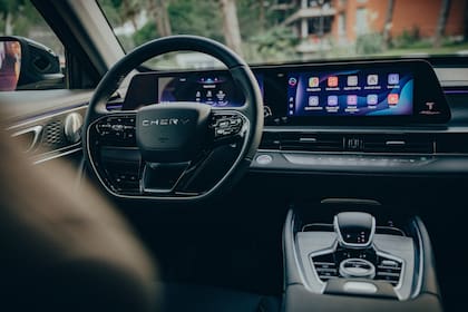 Interior del Chery Arrizo 8