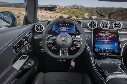 Interior del CLE 53 4MATIC+ Coupé