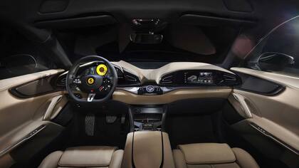Interior del Ferrari Purosangue