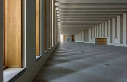 Interior del Museo de las Colecciones Reales de Madrid.