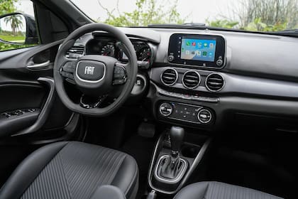 Interior del nuevo Fiat Cronos 2026