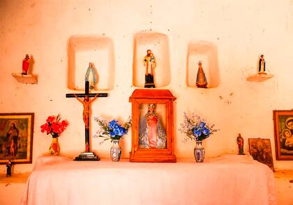 Interior del Oratorio de los Orquera