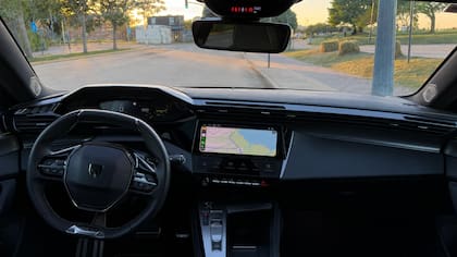 Interior del Peugeot 408