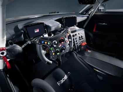 Interior del prototipo del Toyota GR GT3