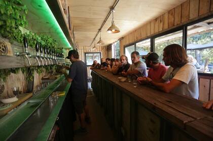 Interior del Tap room de Berlina