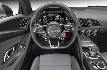 Interior deportivo para el Audi R8 Coupé V10 plus