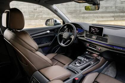Interior elegante y lujoso del nuevo Audi Q5