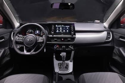 Interior moderno y bien equipado en el Kia Seltos