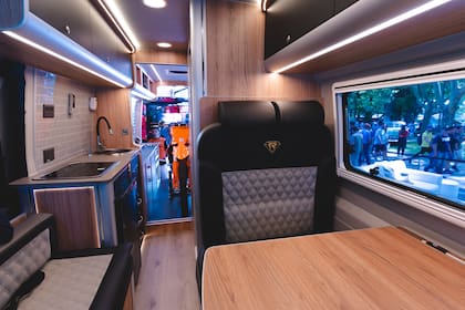 Interior proyecto Optimus 4x4