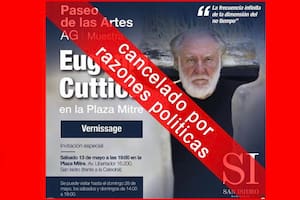 Eugenio Cuttica denuncia que levantaron una muestra en San Isidro: “En la Argentina se vive una guerra cultural”