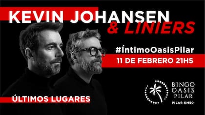 #ÍntimoOasisPilar el próximo 11 de febrero, a las 21 hs.