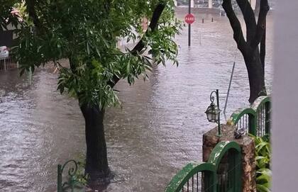 Inundación en Saavedra
